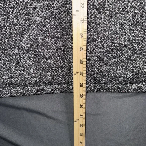 Orvis Sweater Mens 2XL Gray Sherpa Lined Fleece Quarter Zip Pullover Casual Warm - Picture 6 of 9